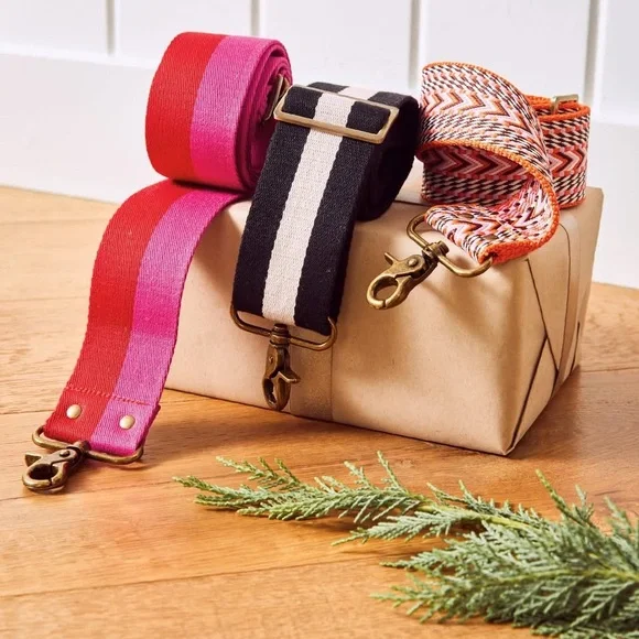 Parker Thatch Crossbody Strap - Sold Out Blk & Metallic - New org. packaging. - Picture 1 of 5